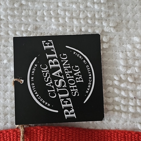 NWT Teacher Gratitude Canvas Reusable Shopping Bag Tote - Picture 3 of 6